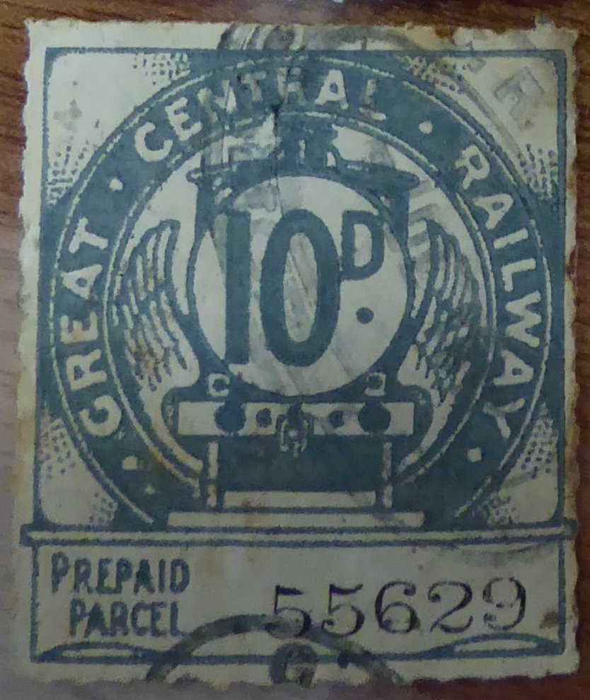Great Central Railway Parcel Post Locomotive 1st Issue 10d